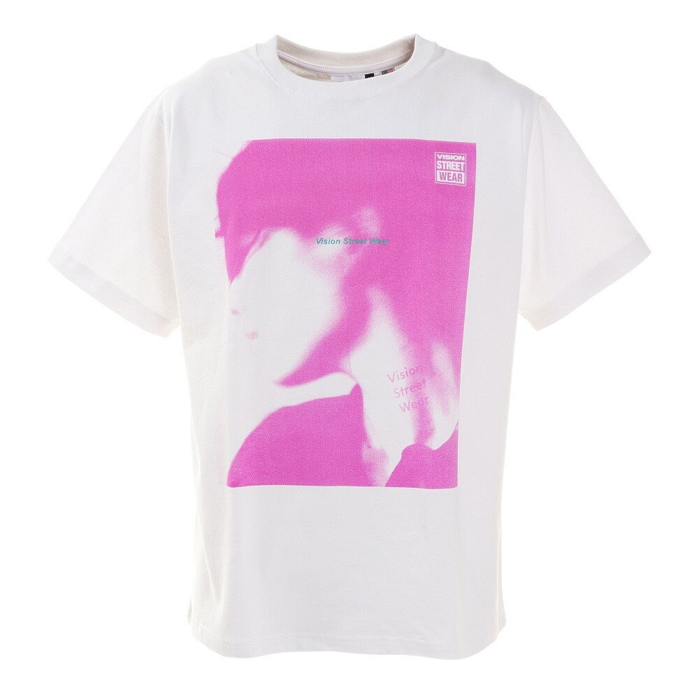  【多少の傷汚れありの為大奉仕】ロゴフォト Tシャツ 9523171-74PUR 