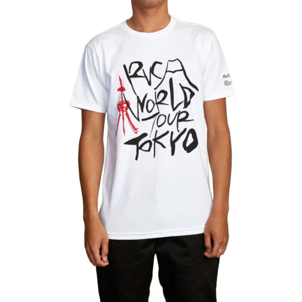  Tシャツ メンズ 半袖 UKYO TOKYO AJ042219 WHT
