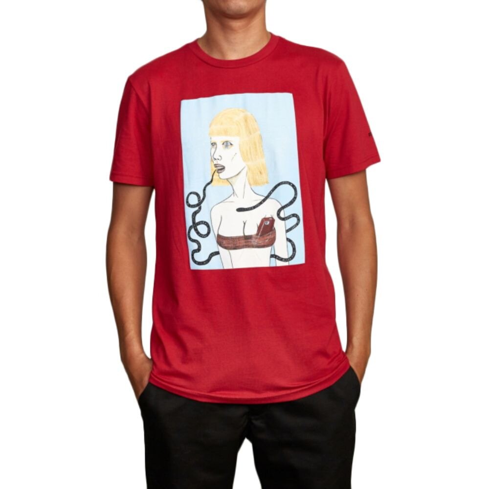  Tシャツ メンズ ED BL TOKYO 半袖 AJ042240 RED