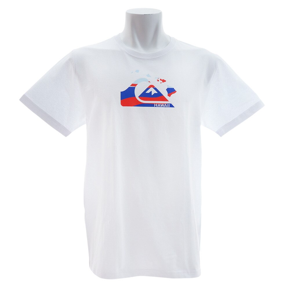  Tシャツ メンズ M&W HAWAII 半袖Tシャツ QST182022WHT3 オンライン価格
