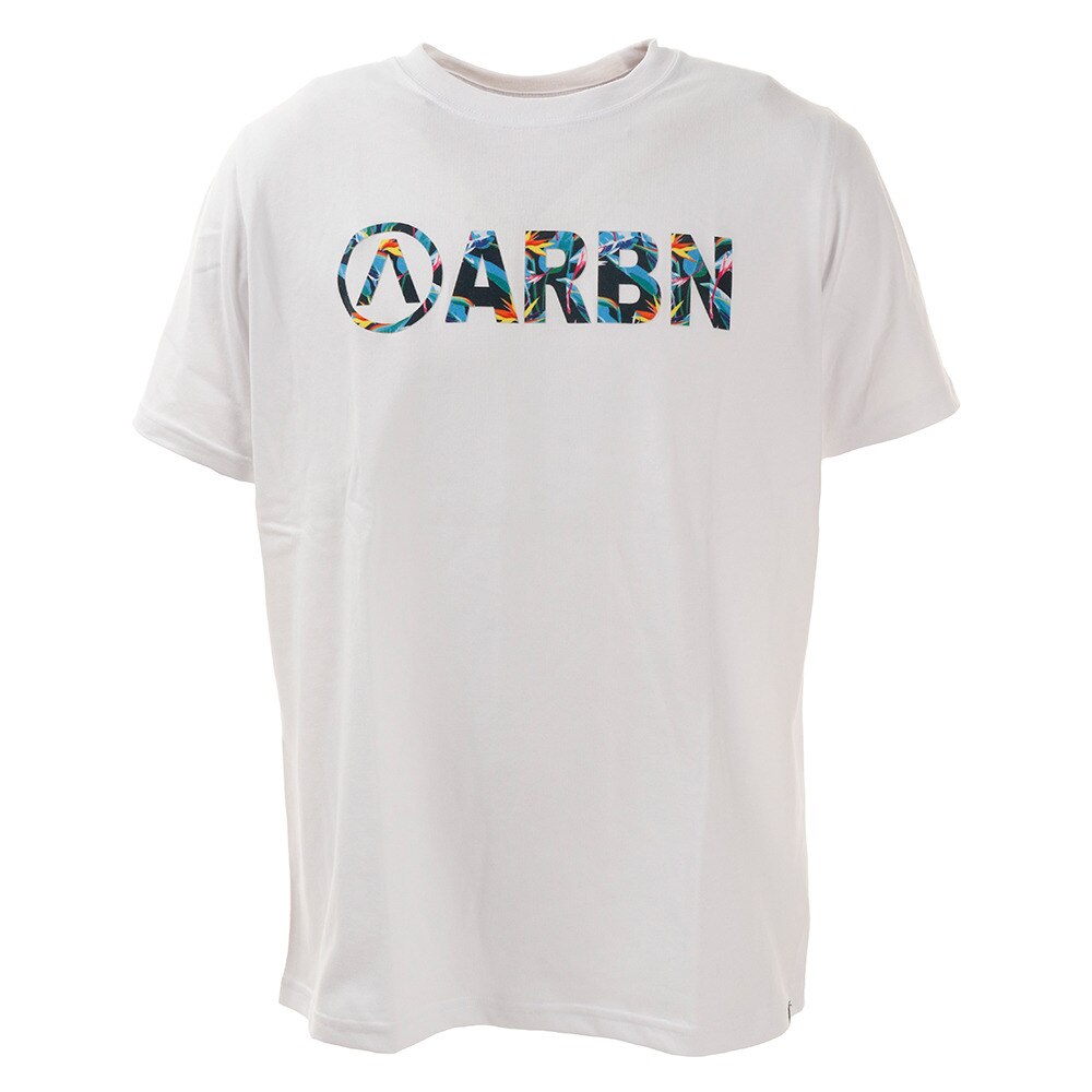 Tシャツ メンズ 半袖 ボタニカルロゴ Abo9aw1282 Wht オンライン価格