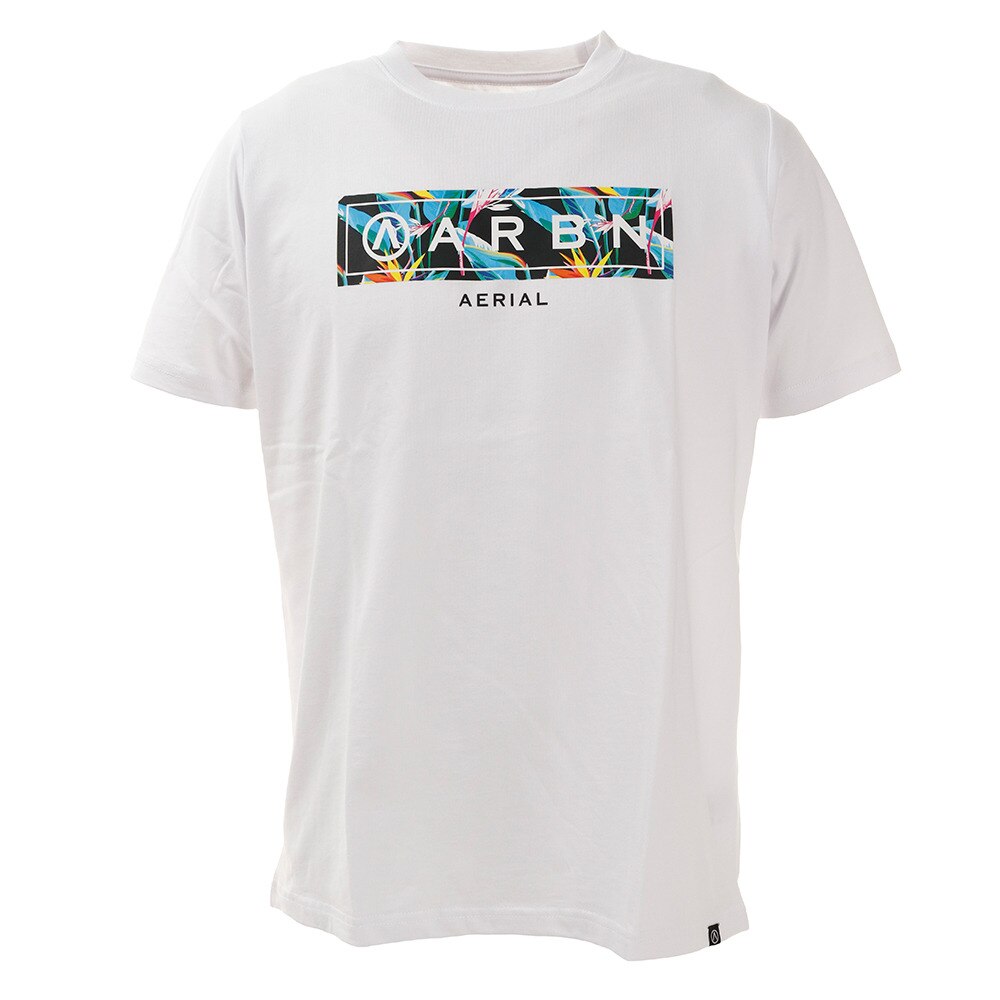  Tシャツ メンズ 半袖 ボタニカルバー ABO9AW1283 WHT オンライン価格