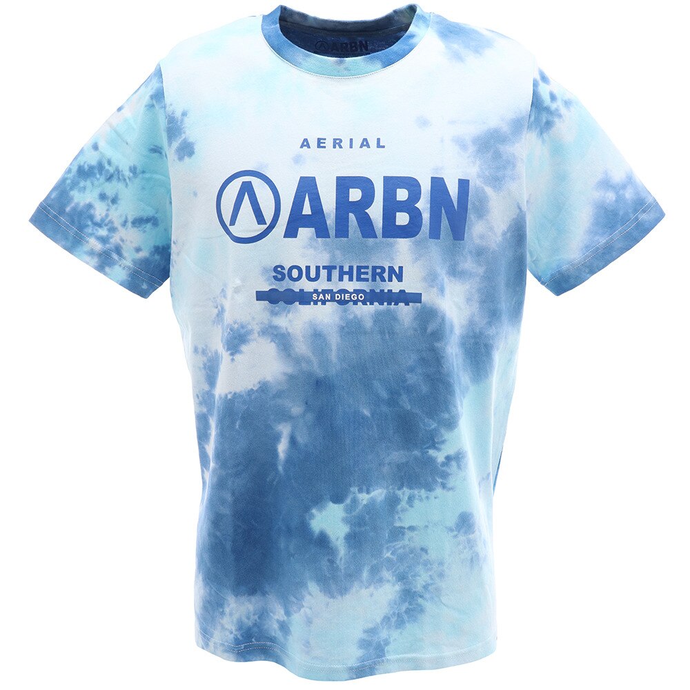  Tシャツ メンズ 半袖 TIE DYE ABO9AW1293 BLU オンライン価格