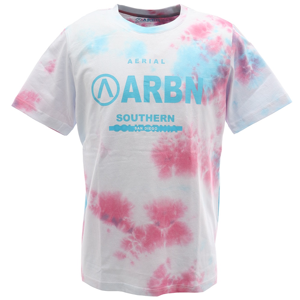  Tシャツ メンズ 半袖 TIE DYE Tシャツ ABO9AW1293 PNK オンライン価格