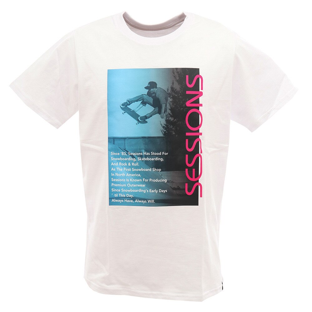  Tシャツ メンズ 半袖 90S フォト 207113 WHT オンライン価格