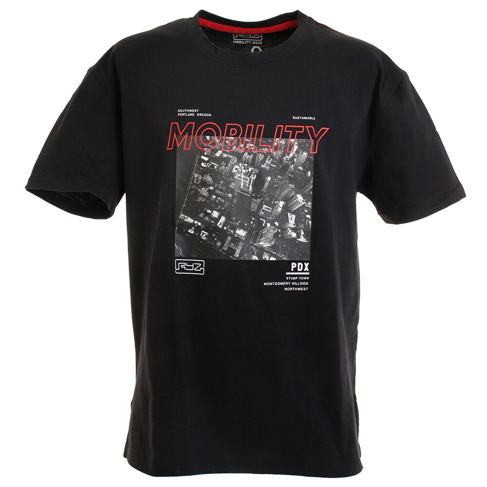  Tシャツ メンズ 半袖 SKYSCRAPER Tシャツ 869R0CD3208 BLK オンライン価格