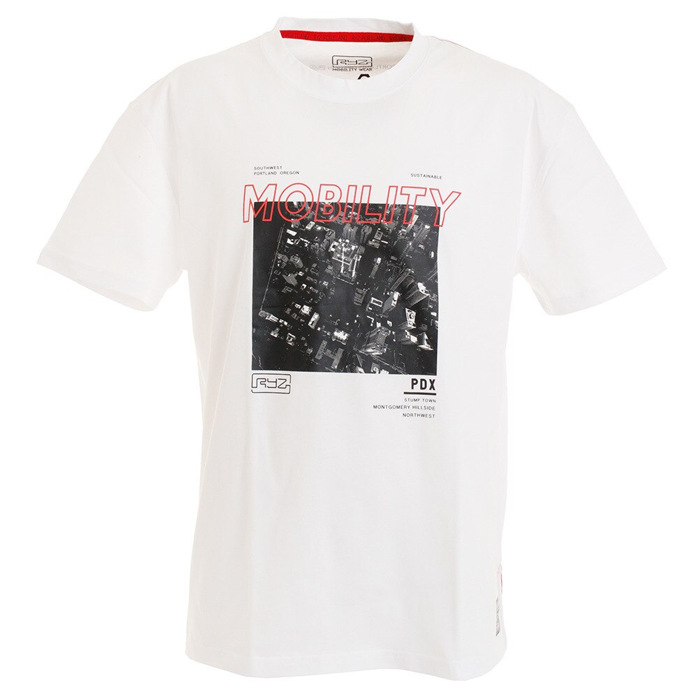  Tシャツ メンズ 半袖 SKYSCRAPER 869R0CD3208 WHT オンライン価格