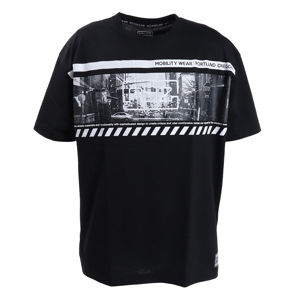  Tシャツ 半袖 PHOTO BIG Tシャツ 869R0EG3217 BLK オンライン価格