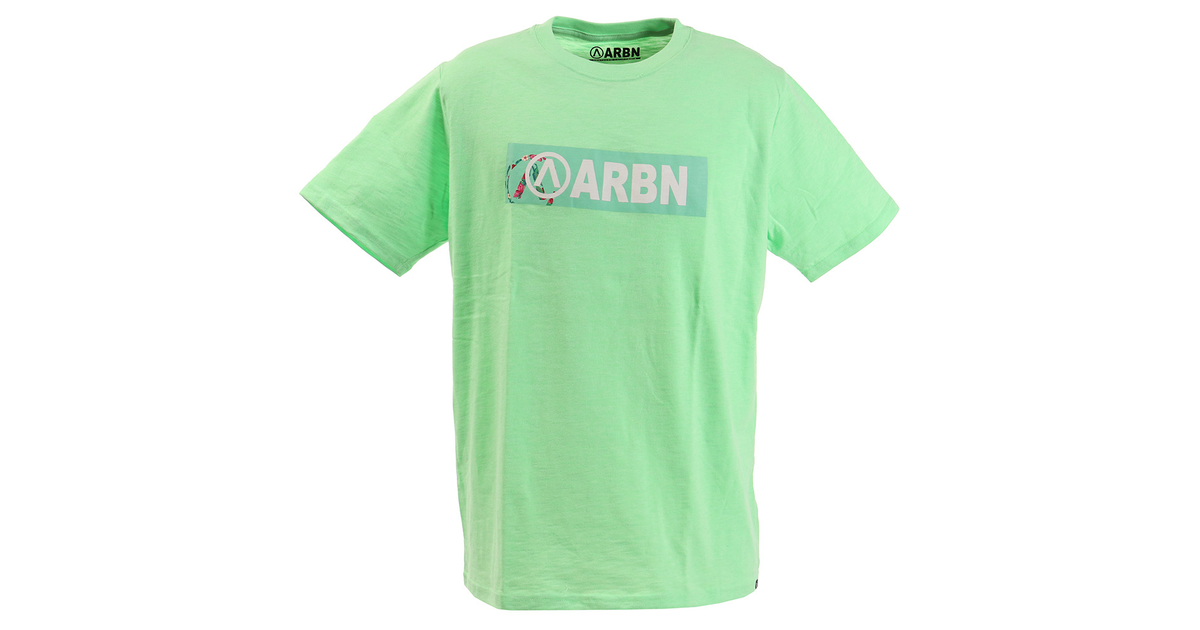 Tシャツ 半袖 ネオン フロック Tシャツ Abo9aw12 Grn オンライン価格 エアボーン ヴィクトリアゴルフ
