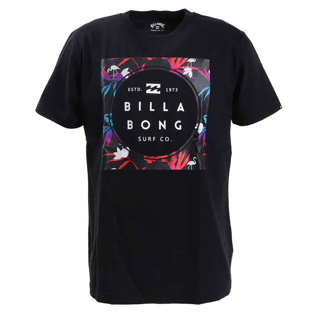  Tシャツ メンズ 半袖 スクエアロゴ Tシャツ BA011203 BLK オンライン価格