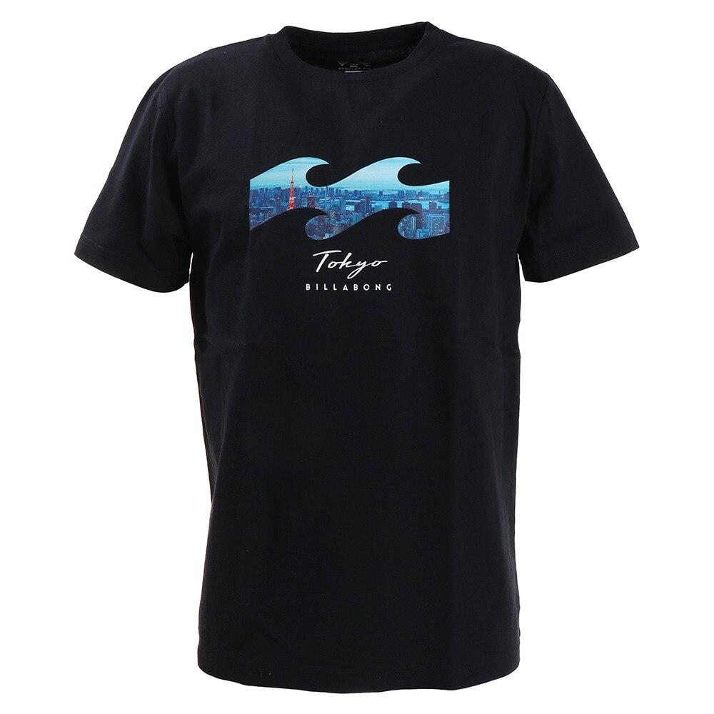  Tシャツ メンズ 半袖 WAVE TOKYO Tシャツ BA011225 BLK オンライン価格
