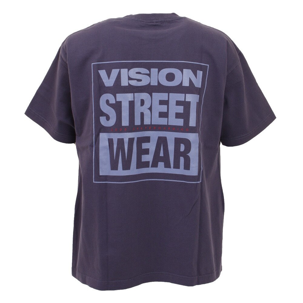 ヴィジョン（VISION）（メンズ、レディース）Tシャツ メンズ 半袖 バッグマグロゴ 0523114-60 NAV カットソー