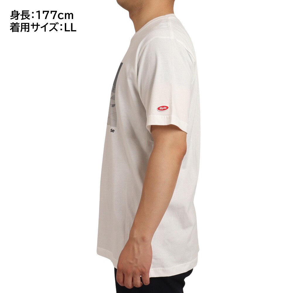 スライド（SLYDE）（メンズ）Tシャツ メンズ 半袖 PHOTO sl202005135-WHT カットソー スポーツ用品はスーパースポーツゼビオ