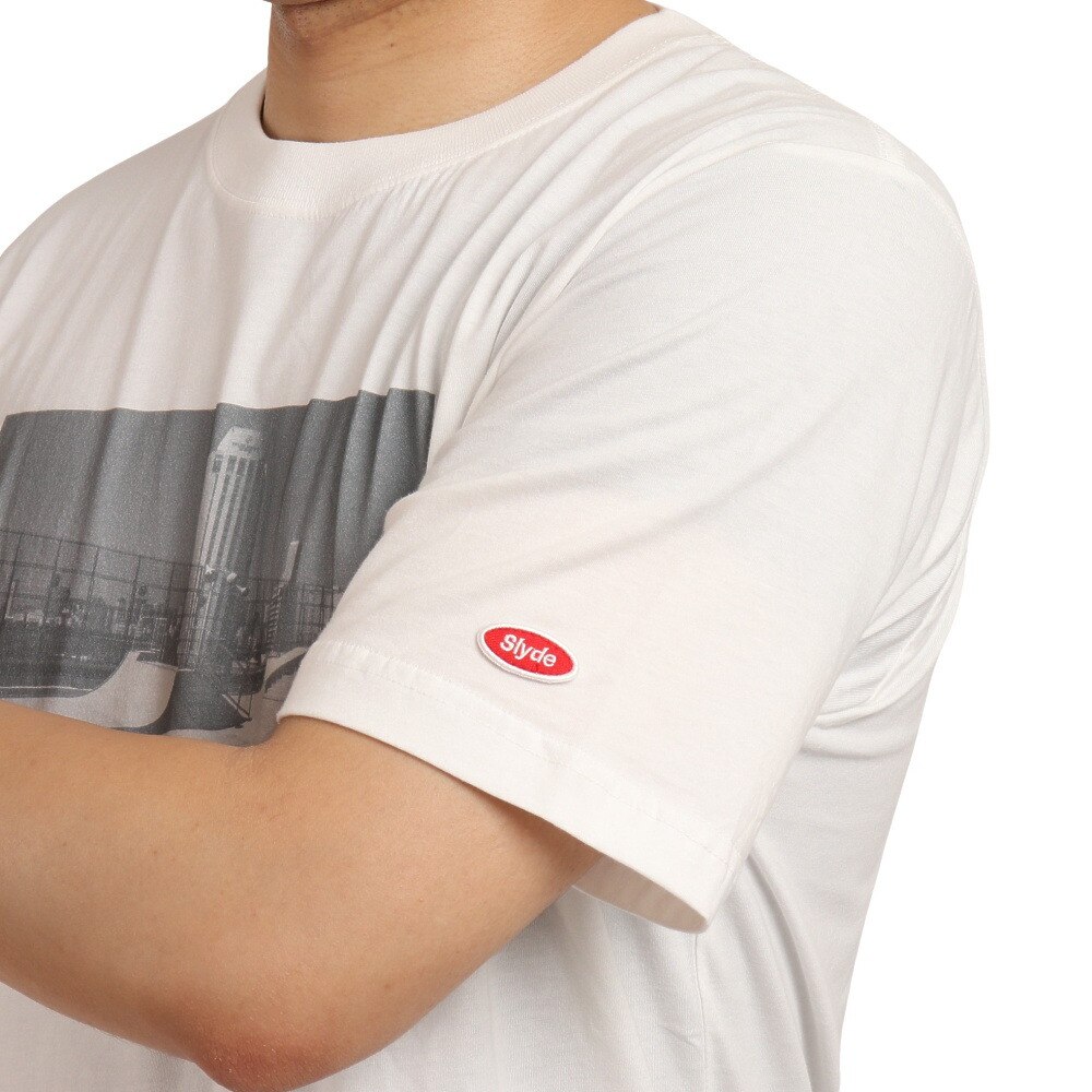 スライド（SLYDE）（メンズ）Tシャツ メンズ 半袖 PHOTO sl202005135-WHT カットソー スポーツ用品はスーパースポーツゼビオ