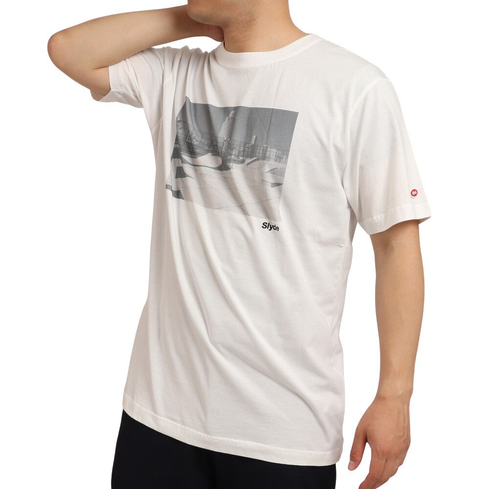 スライド（SLYDE）（メンズ）Tシャツ メンズ 半袖 PHOTO sl202005135-WHT カットソー スポーツ用品はスーパースポーツゼビオ