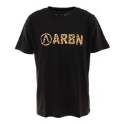 エアボーン（ARBN）（メンズ）Tシャツ メンズ 半袖 プリント SSAIRB-O001BLK/BEG カットソー