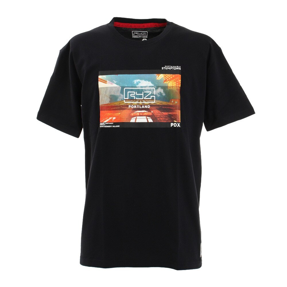  PHOTO 半袖Tシャツ 869R1CD6251 BLK