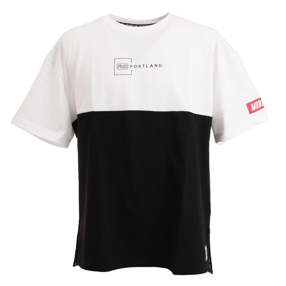  50/50 BIG Tシャツ 869R1EG6257 WHT/BLK