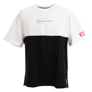 ライズ（RYZ）（メンズ）50/50 BIG Tシャツ 869R1EG6257 WHT/BLK 半袖