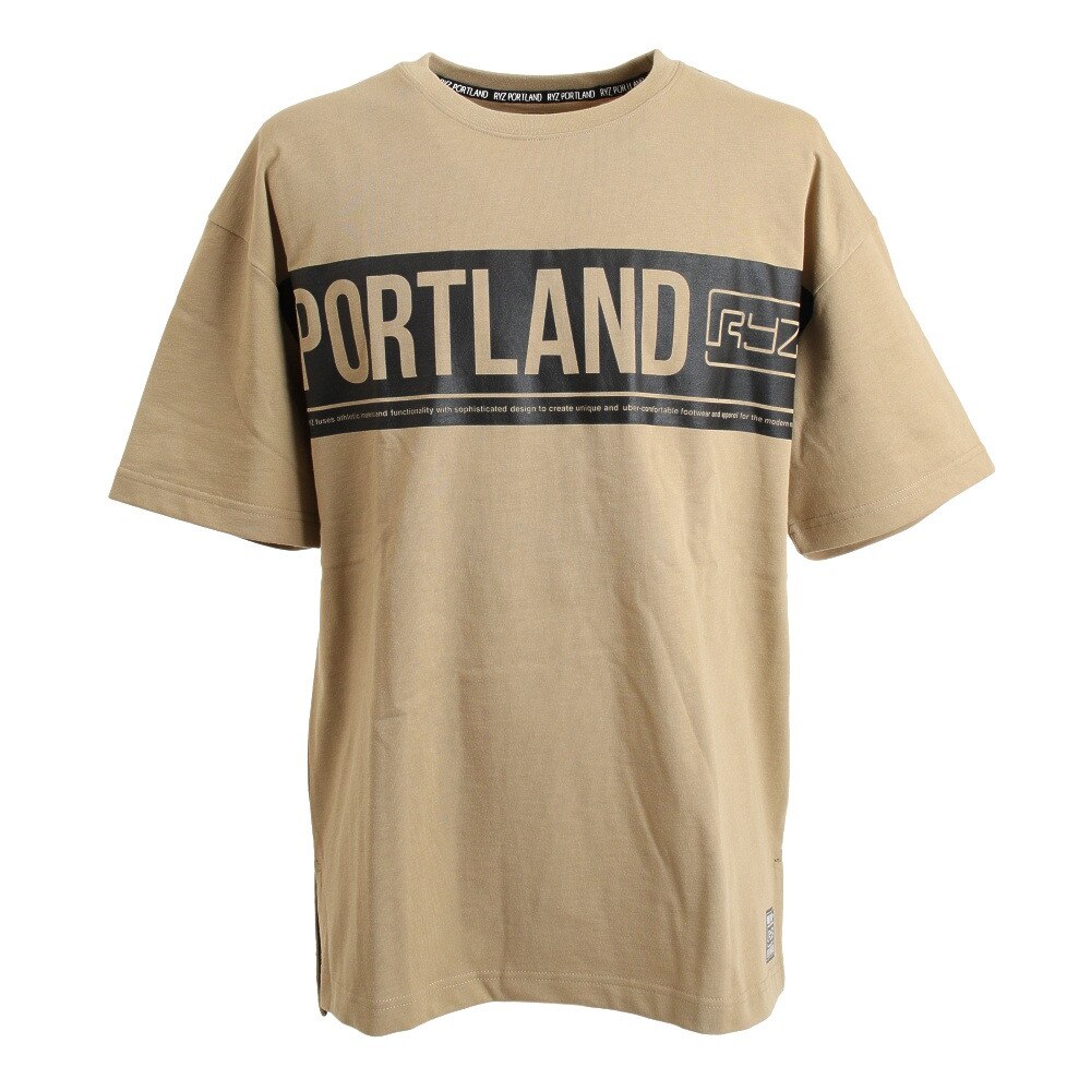  PORTLAND PANEL BIG Tシャツ 869R1EG6259 BEG
