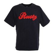 ラスティ（RUSTY）（メンズ）Tシャツ メンズ 半袖 ニコチャン 910513NVY