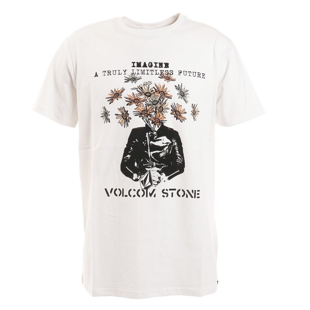  FLORAL FACE 半袖Tシャツ 21AF342004 WHT