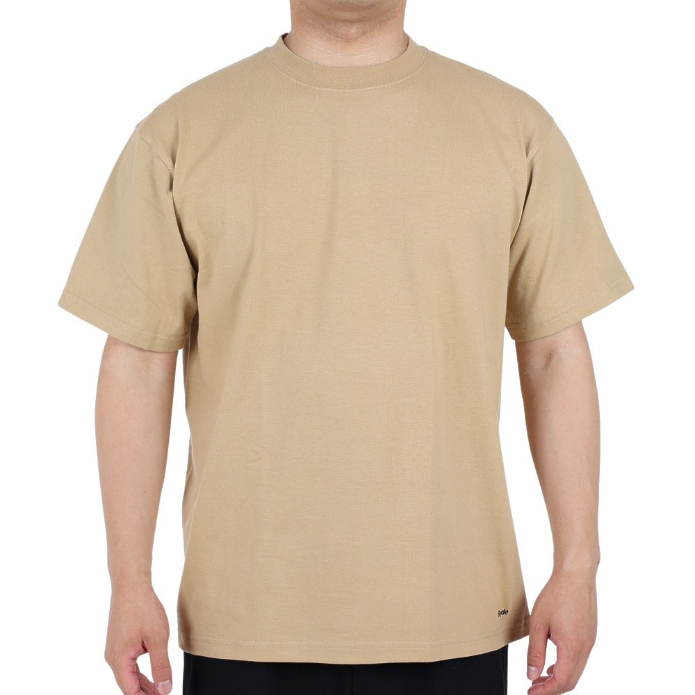 スライド（SLYDE）（メンズ）Tシャツ メンズ 半袖 ショートスリーブ SL-ALL-001-BEG カットソー