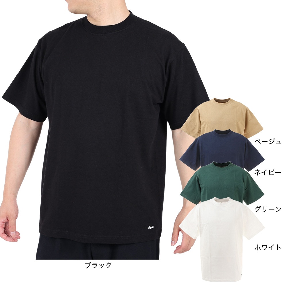 スライド（SLYDE）（メンズ）Tシャツ メンズ 半袖 ショートスリーブ SL-ALL-001-BEG カットソー