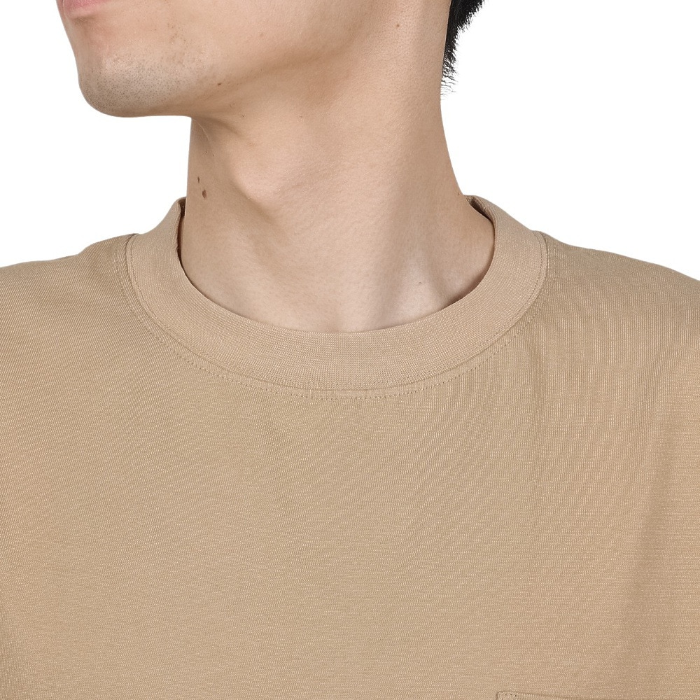 スライド（SLYDE）（メンズ）Tシャツ メンズ 半袖 ショートスリーブ ポケット SL-ALL-002-BEG カットソー