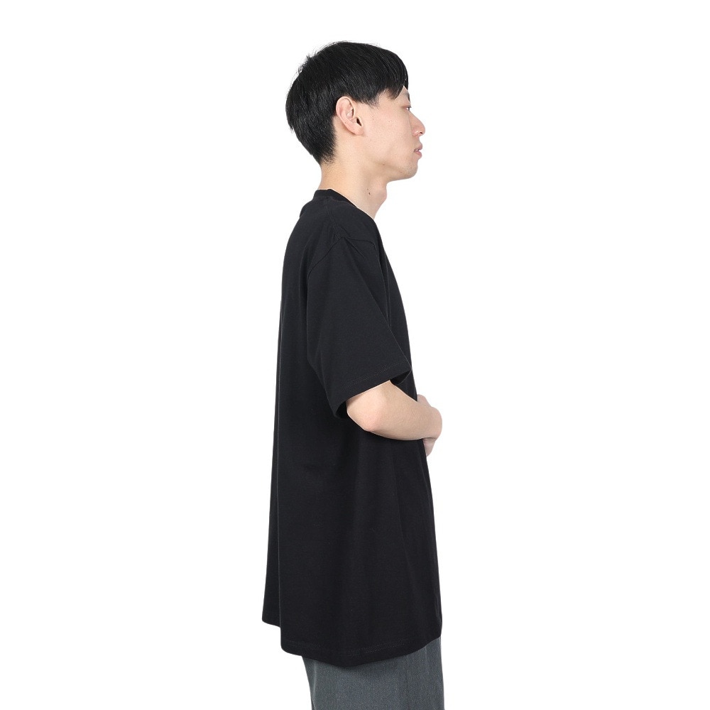 スライド（SLYDE）（メンズ）Tシャツ メンズ 半袖 ショートスリーブ ポケット SL-ALL-002-BLK カットソー