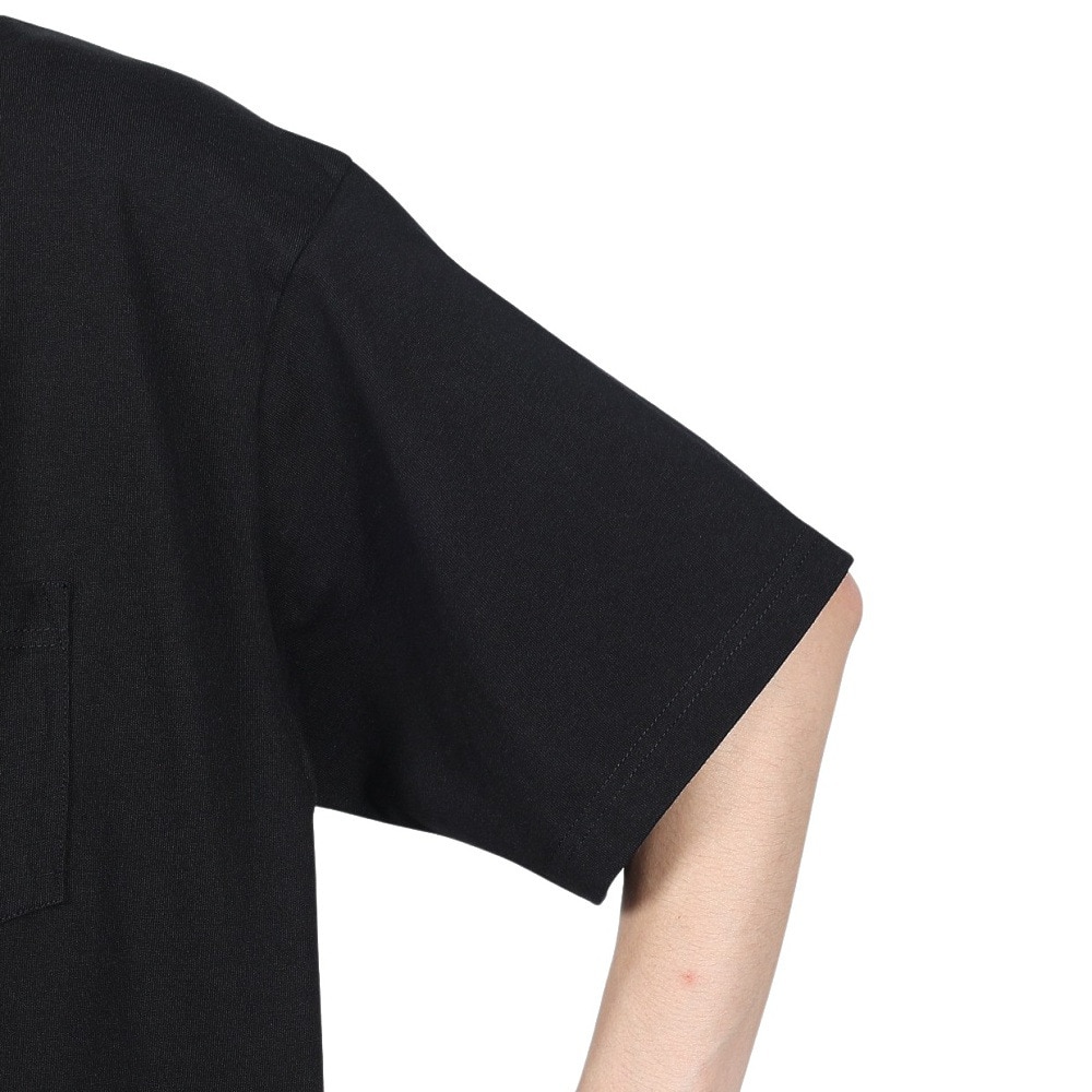 スライド（SLYDE）（メンズ）Tシャツ メンズ 半袖 ショートスリーブ ポケット SL-ALL-002-BLK カットソー