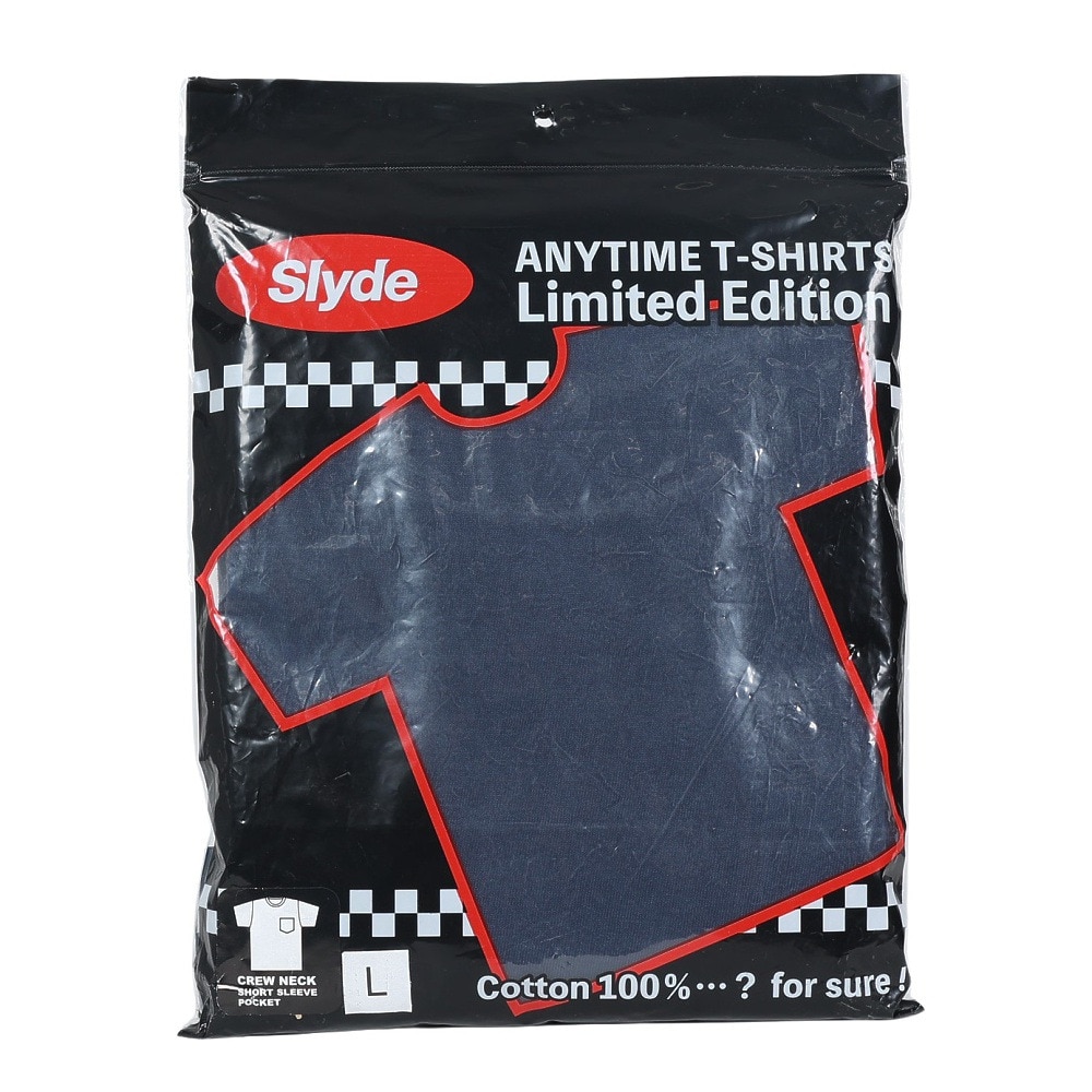 スライド（SLYDE）（メンズ）Tシャツ メンズ 半袖 ショートスリーブ ポケット SL-ALL-002-NVY カットソー