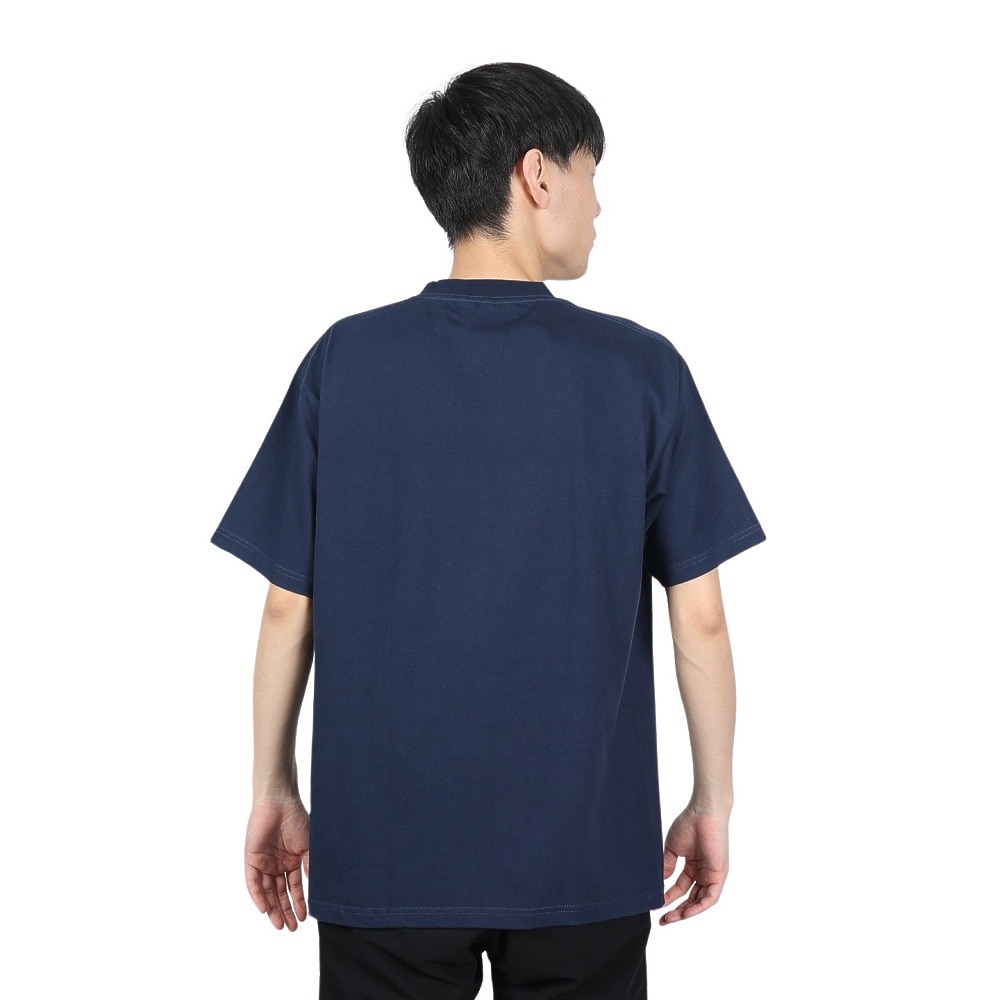 スライド（SLYDE）（メンズ）Tシャツ メンズ 半袖 ショートスリーブ ポケット SL-ALL-002-NVY カットソー