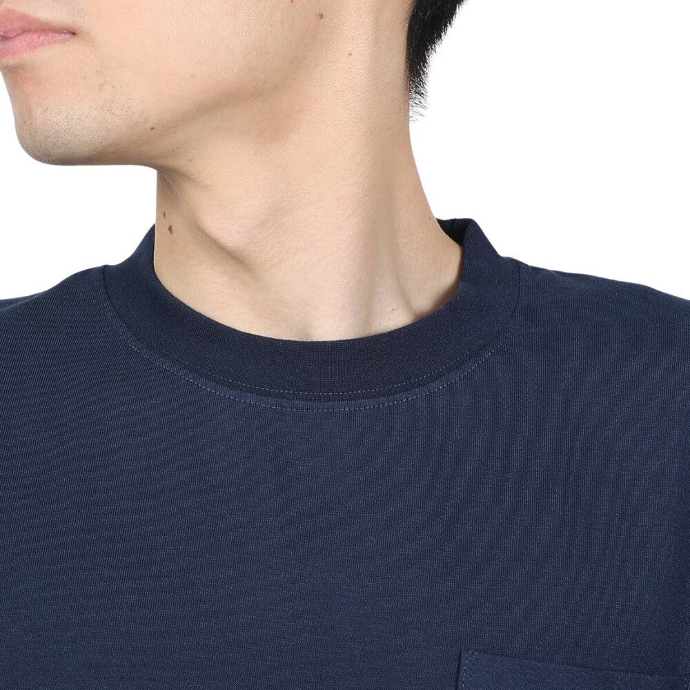 スライド（SLYDE）（メンズ）Tシャツ メンズ 半袖 ショートスリーブ ポケット SL-ALL-002-NVY カットソー