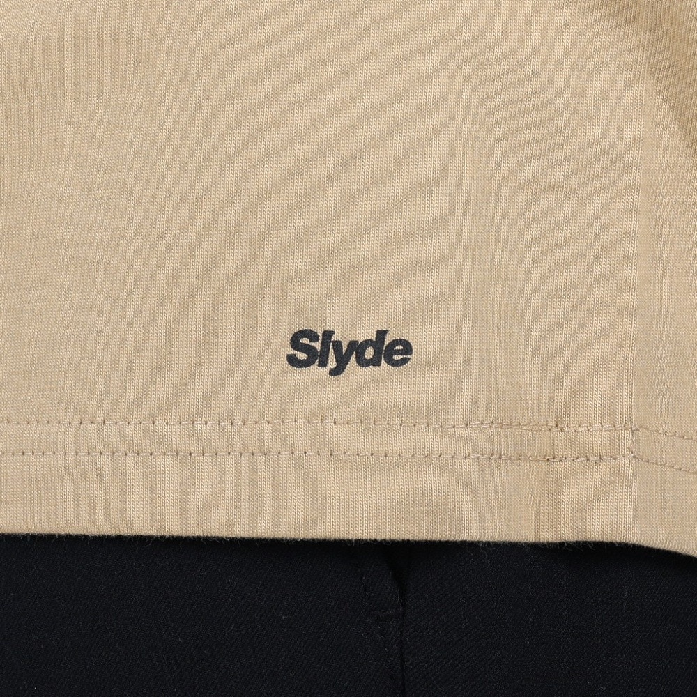 スライド（SLYDE）（メンズ）Tシャツ メンズ 半袖 ビッグ ショートスリーブ ポケット SL-ALL-005-BEG カットソー