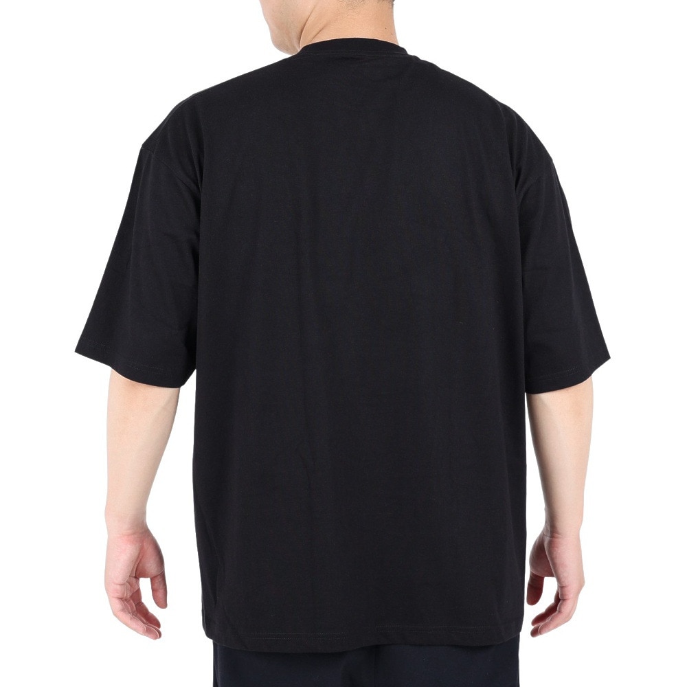 スライド（SLYDE）（メンズ）Tシャツ メンズ 半袖 ビッグ ショートスリーブ ポケット SL-ALL-005-BLK カットソー