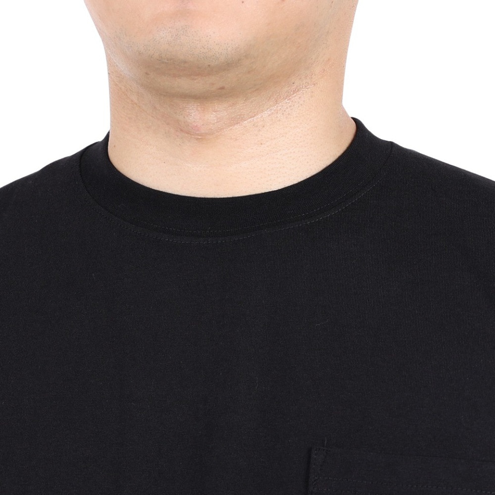 スライド（SLYDE）（メンズ）Tシャツ メンズ 半袖 ビッグ ショートスリーブ ポケット SL-ALL-005-BLK カットソー