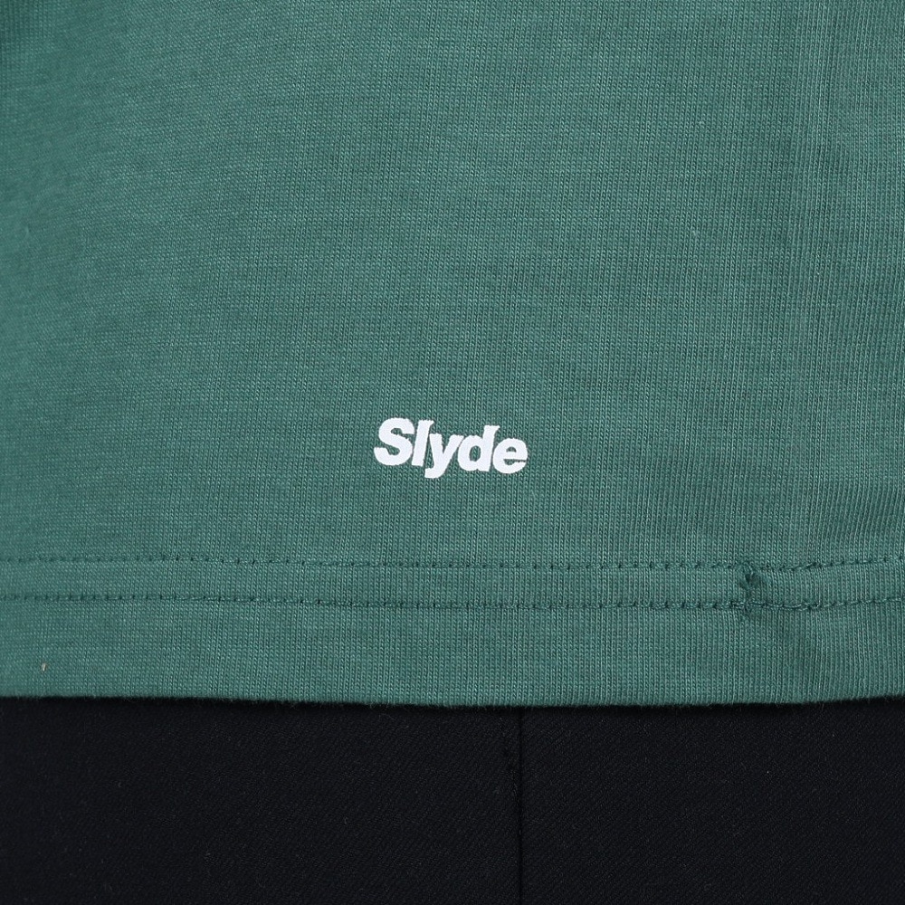 スライド（SLYDE）（メンズ）Tシャツ メンズ 半袖 ビッグ ショートスリーブ ポケット SL-ALL-005-GRN カットソー