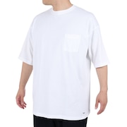 スライド（SLYDE）（メンズ）Tシャツ メンズ 半袖 ビッグ ショートスリーブ ポケット SL-ALL-005-WHT カットソー