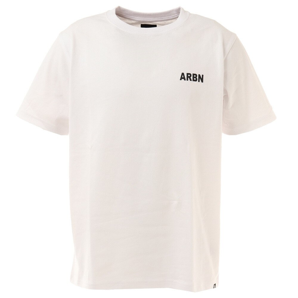  ボタニカルサークルロゴTシャツ ARBN21-1004-WHT