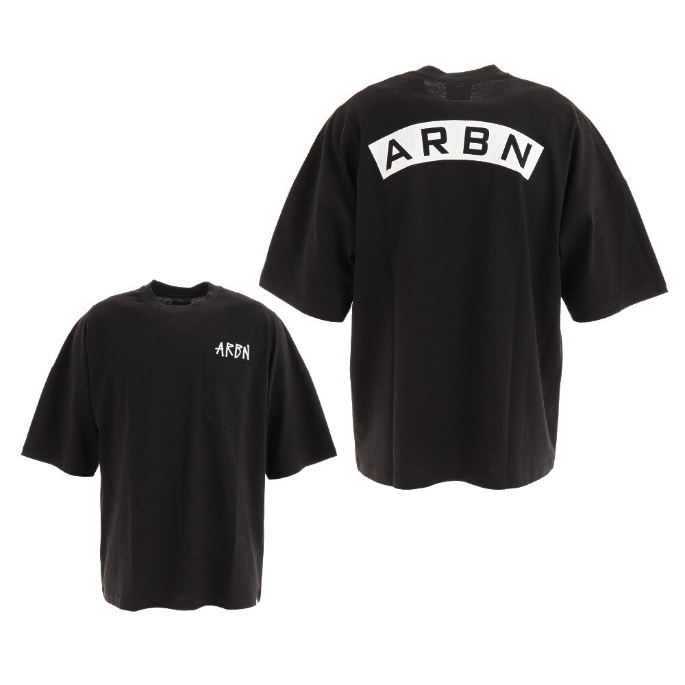  ビッグシルエットロゴTシャツ ARBN21-1006-BLK