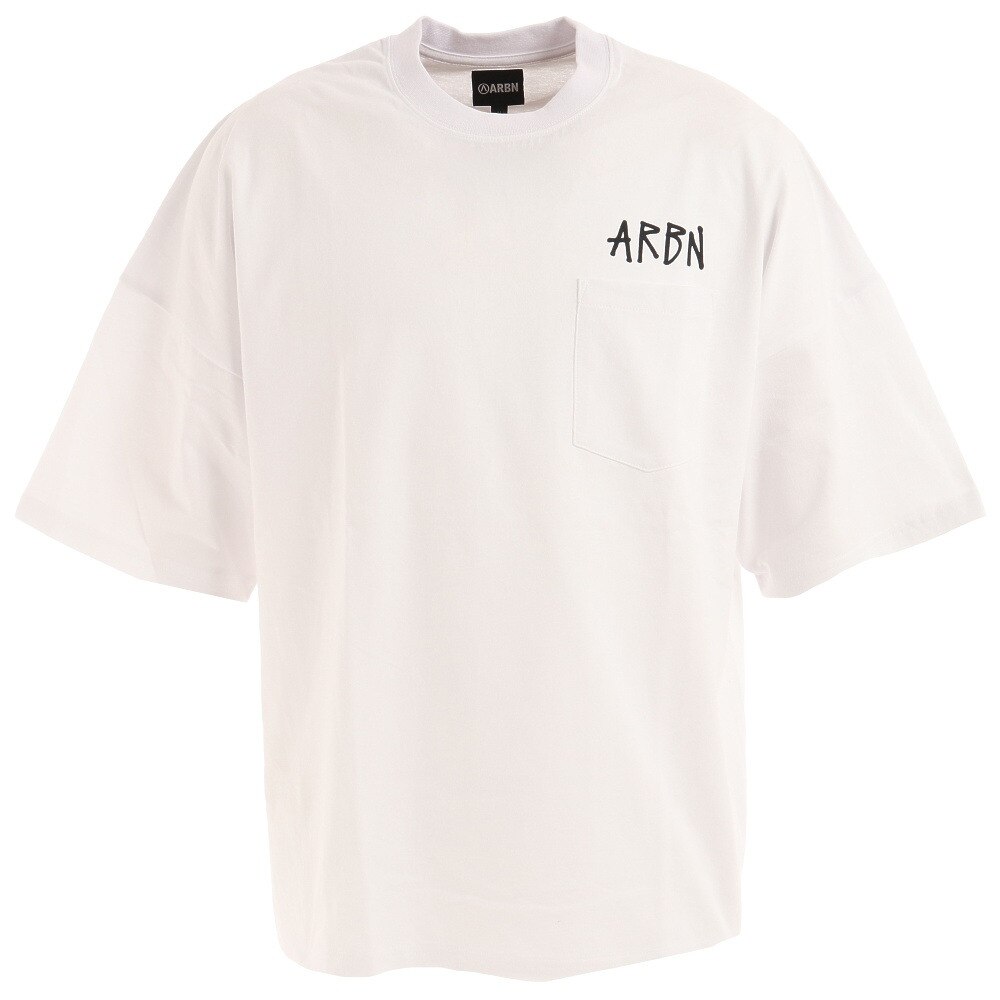  ビッグシルエットロゴTシャツ ARBN21-1006-WHT