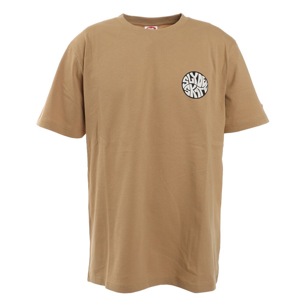  CIRCLE ロゴ半袖Tシャツ sl2021ss002-BEG