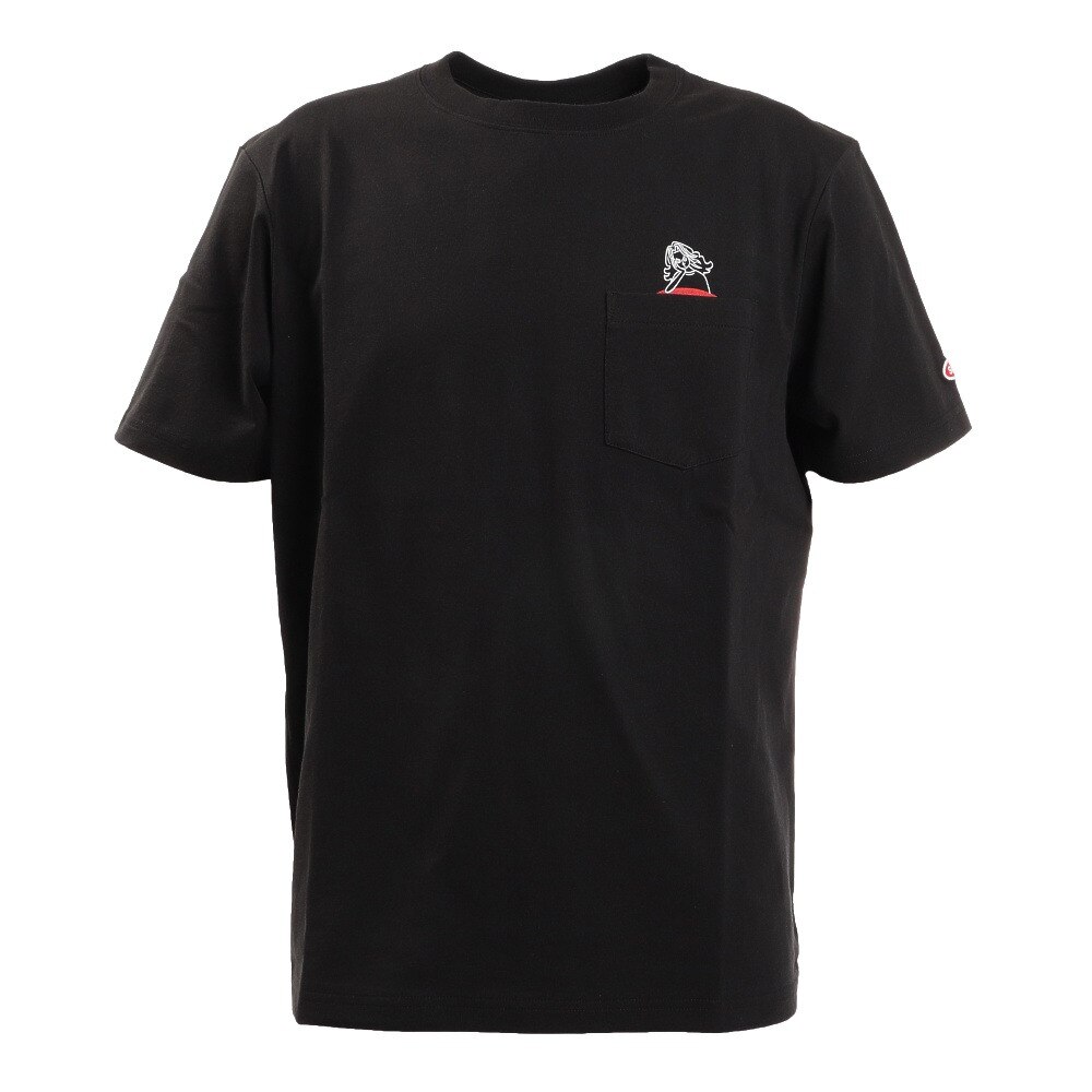  TAKEUCHI ATSUSHI 半袖Tシャツ GO SURF sl2021ss011-b-BLK