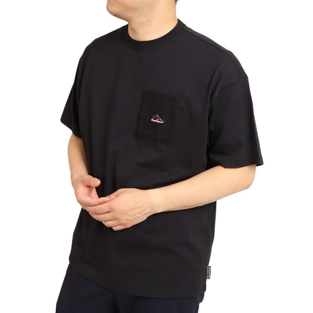  WIDE PK LYNX EMB Tシャツ DST212018BLK