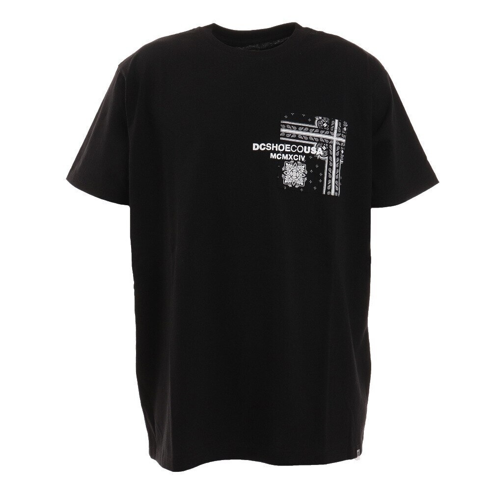  XLTD バンダナ柄ポケット 半袖Tシャツ 21SUDST212035XBLK