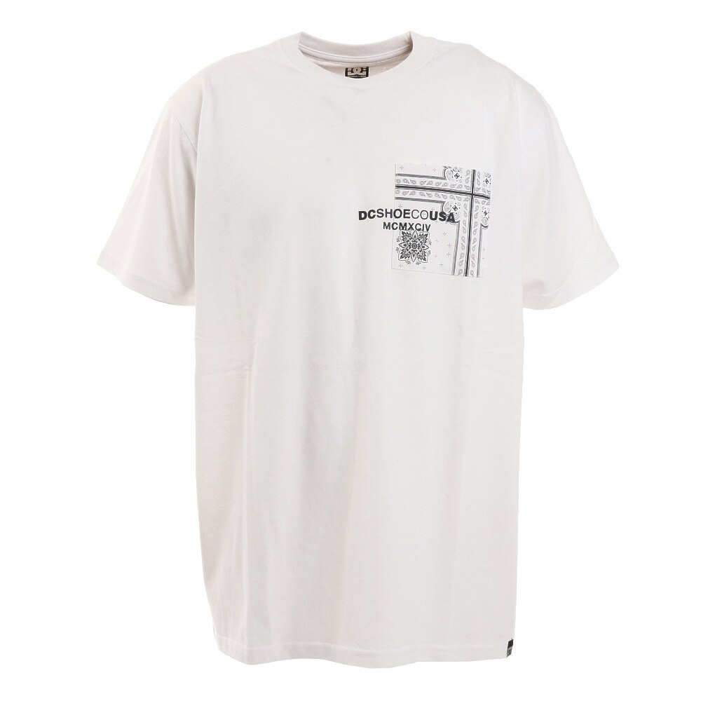  XLTD バンダナ柄ポケット 半袖Tシャツ 21SUDST212035XWHT