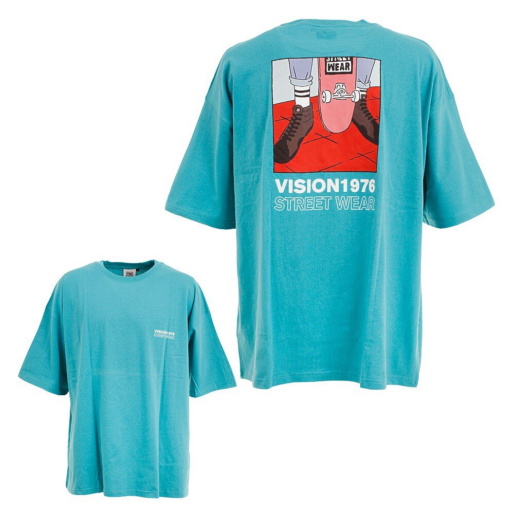  シューズイラストBIG. 半袖Tシャツ 1505006-53 EGR
