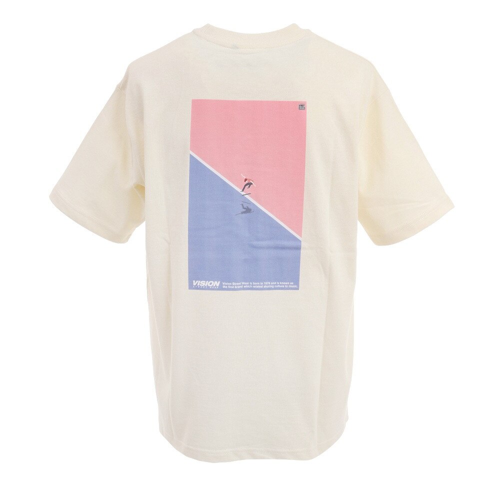 ヴィジョン ヴィジョン Vision メンズ Tシャツ メンズ 半袖 レトロスケボーイラスト 06 Off カットソー スポーツ用品はスーパースポーツゼビオ