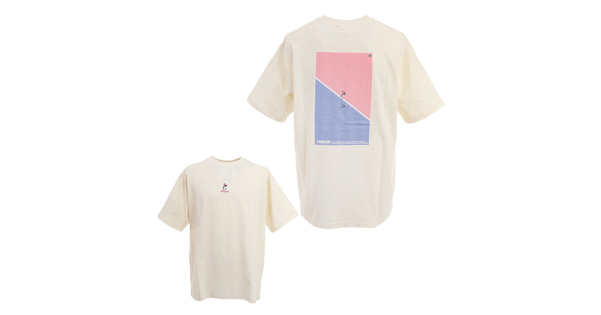 Tシャツ メンズ 半袖 レトロスケボーイラスト 06 Off カットソー ヴィジョン スーパースポーツゼビオ Tシャツ メンズ 半袖 レトロスケボーイラスト 06 Off カットソー ヴィジョン スーパースポーツゼビオ